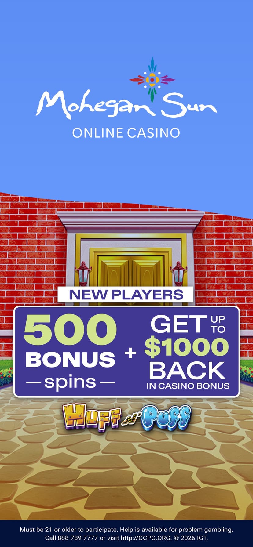 Mohegan Sun CT Online Casino screenshot 1 - screenshot