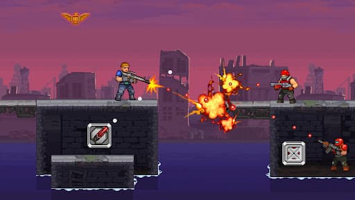 Gun Force Side-scrolling Game screenshot 3 - screenshot