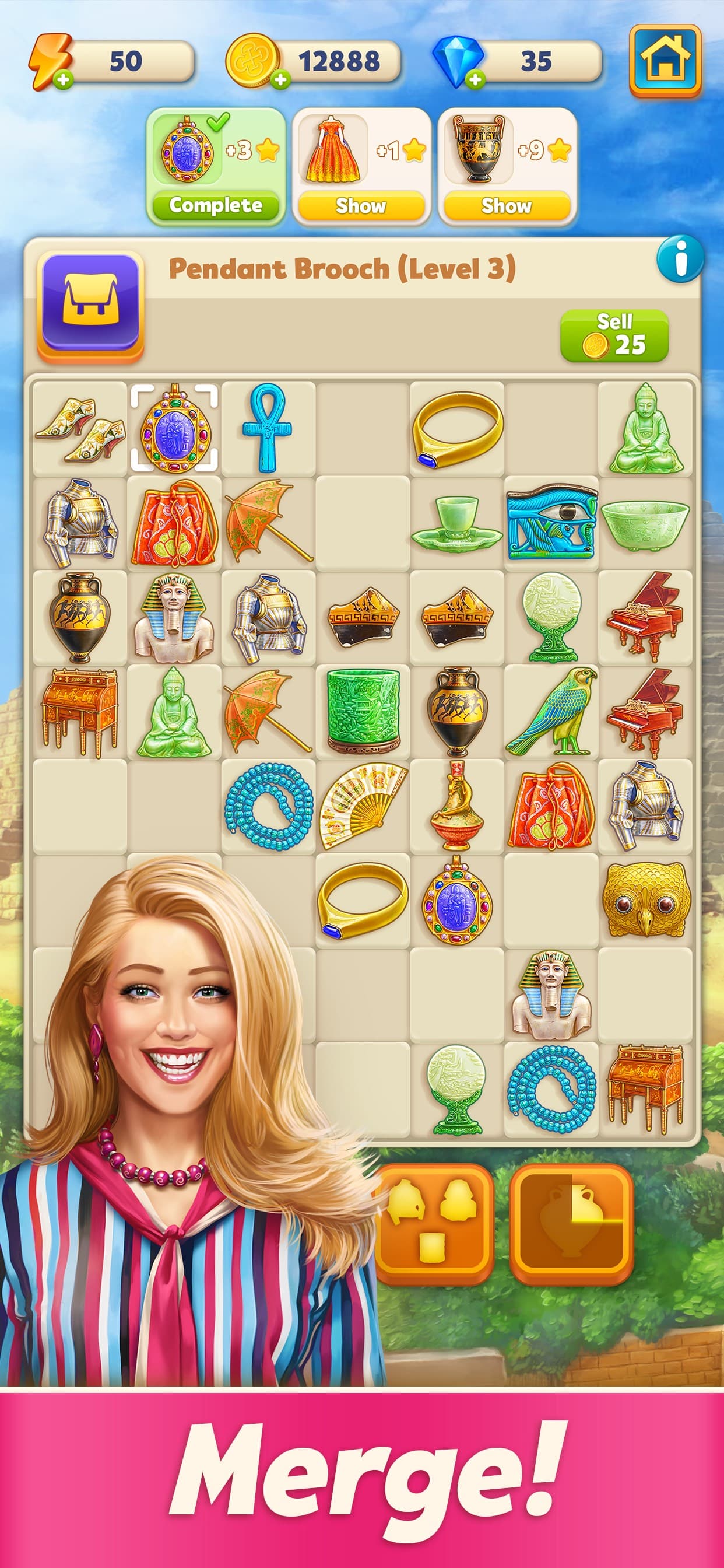 Merge Journey: Merging Game screenshot 1 - screenshot