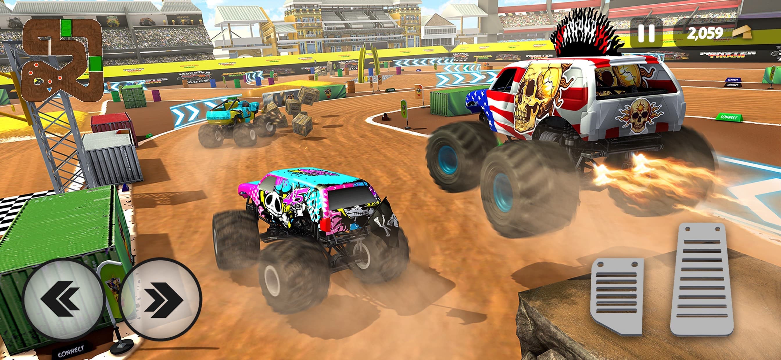 Monster Truck Offroad Race Jam screenshot 2 - screenshot