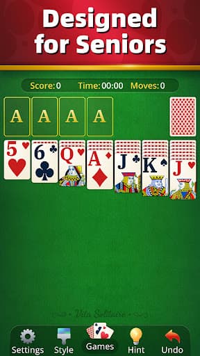 Vita Solitaire for Seniors screenshot 2 - screenshot