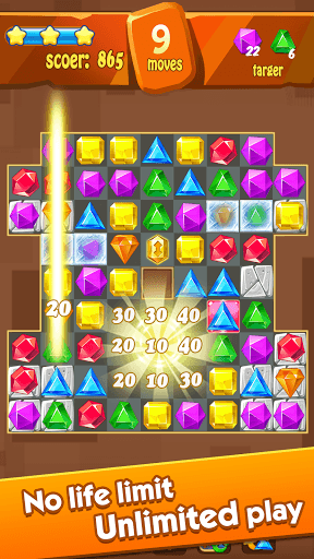 Jewels Classic - Crush Jewels screenshot 9 - screenshot