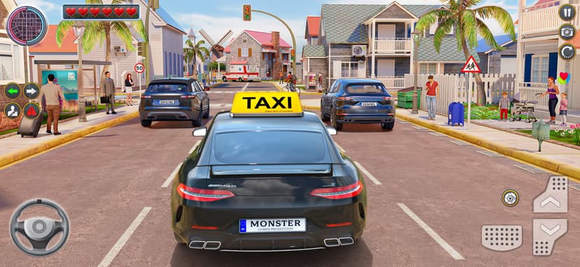 Radio Taxi Driving Game 2021 screenshot 1 - screenshot
