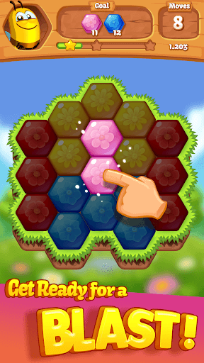 Bee Brilliant Blast screenshot 1 - screenshot