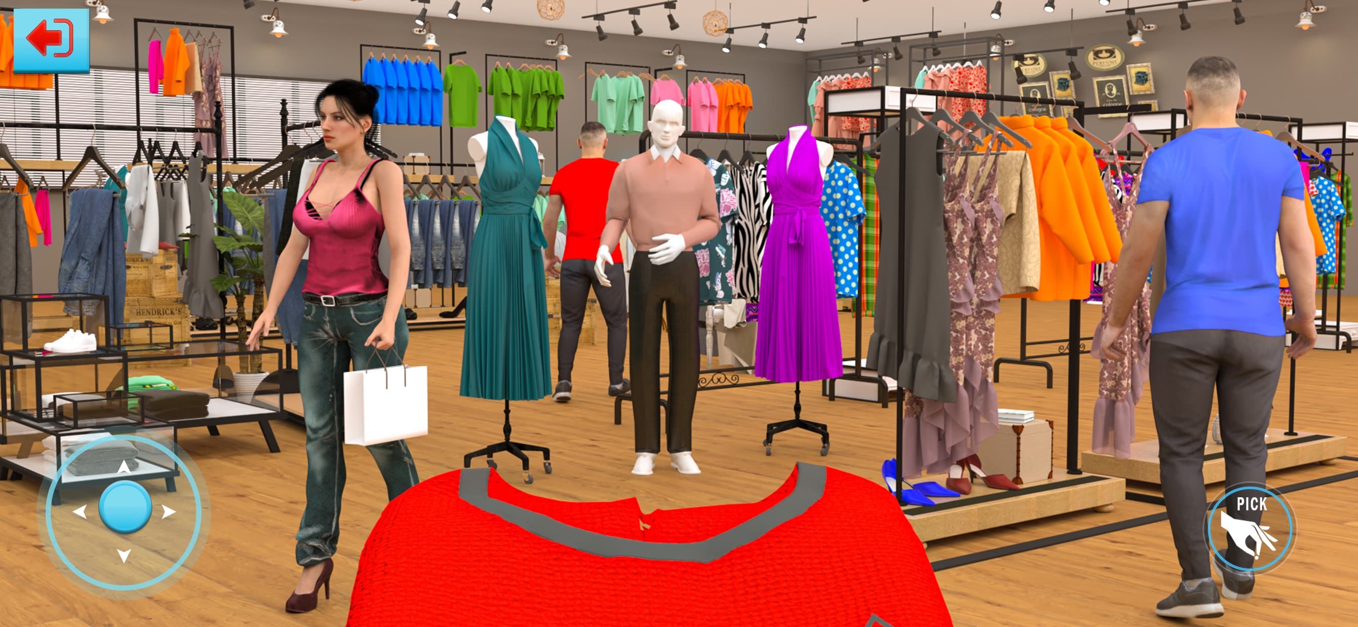Clothing Store Sim Games 3D screenshot 3 - screenshot