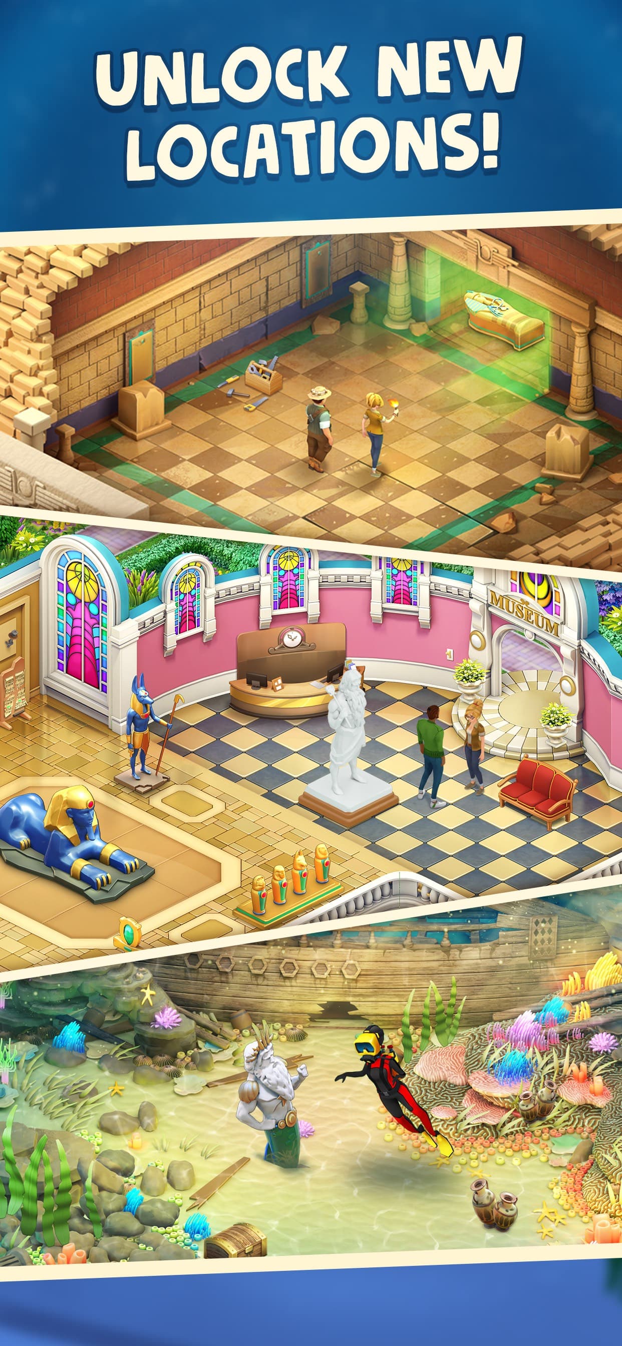 My Museum Story: Mystery Match screenshot 2 - screenshot