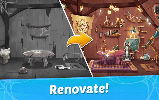 Witch & Cats – Cute Match 3 screenshot 8 - screenshot