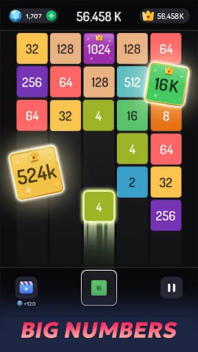 2048 Merge Games - M2 Blocks screenshot 4 - screenshot