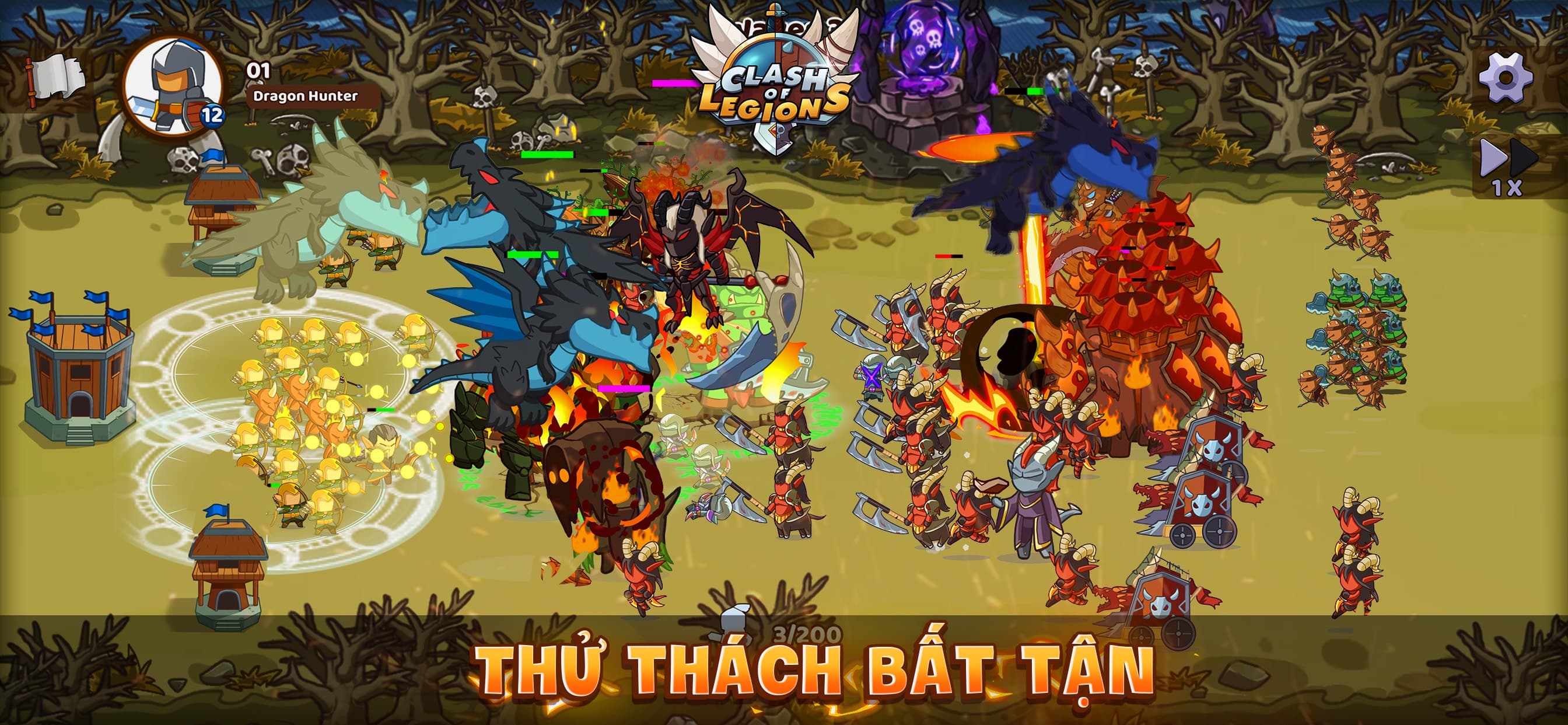 Mega War : Clash of Legions screenshot 4 - screenshot