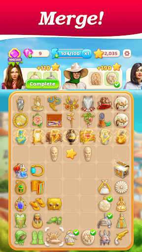 Merge Treasure Hunt: Puzzle screenshot 11 - screenshot