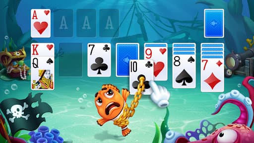 Solitaire - Fishland screenshot 2 - screenshot