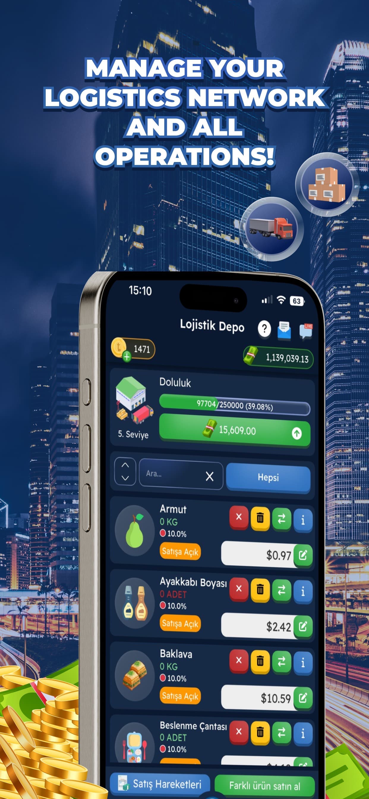 Ticarium: Business Tycoon screenshot 4 - screenshot