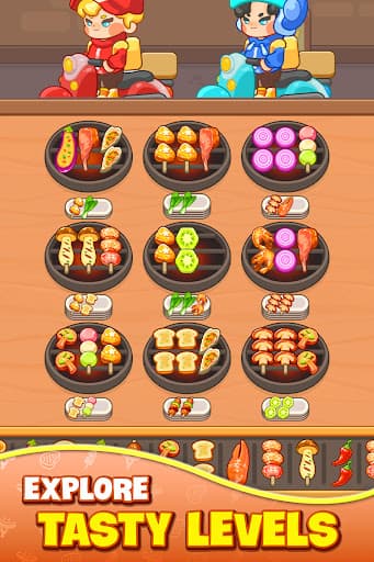 BBQ Skewer Sort: Food Lover screenshot 11 - screenshot