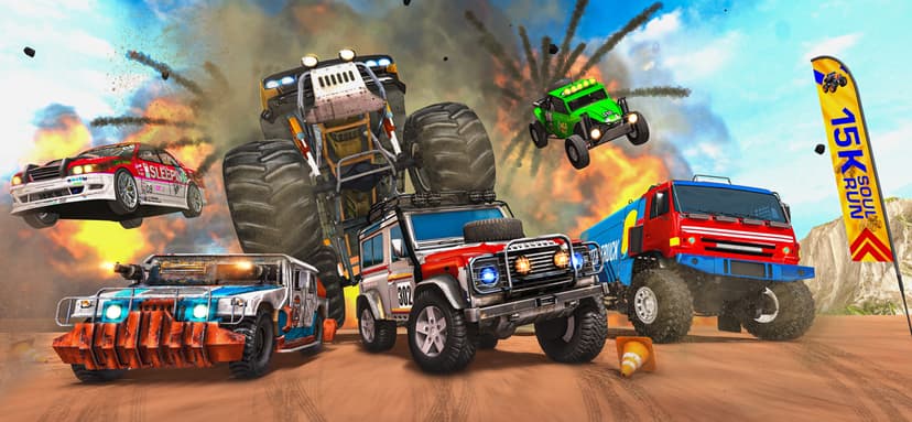 Monster Truck 4x4 Derby screenshot 1 - screenshot