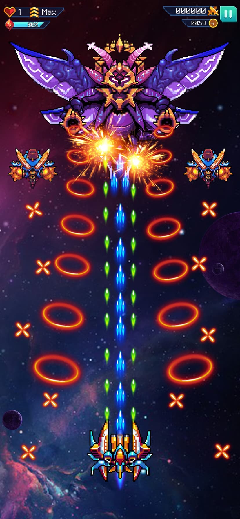 Galaxiga: Classic Arcade Game screenshot 4 - screenshot