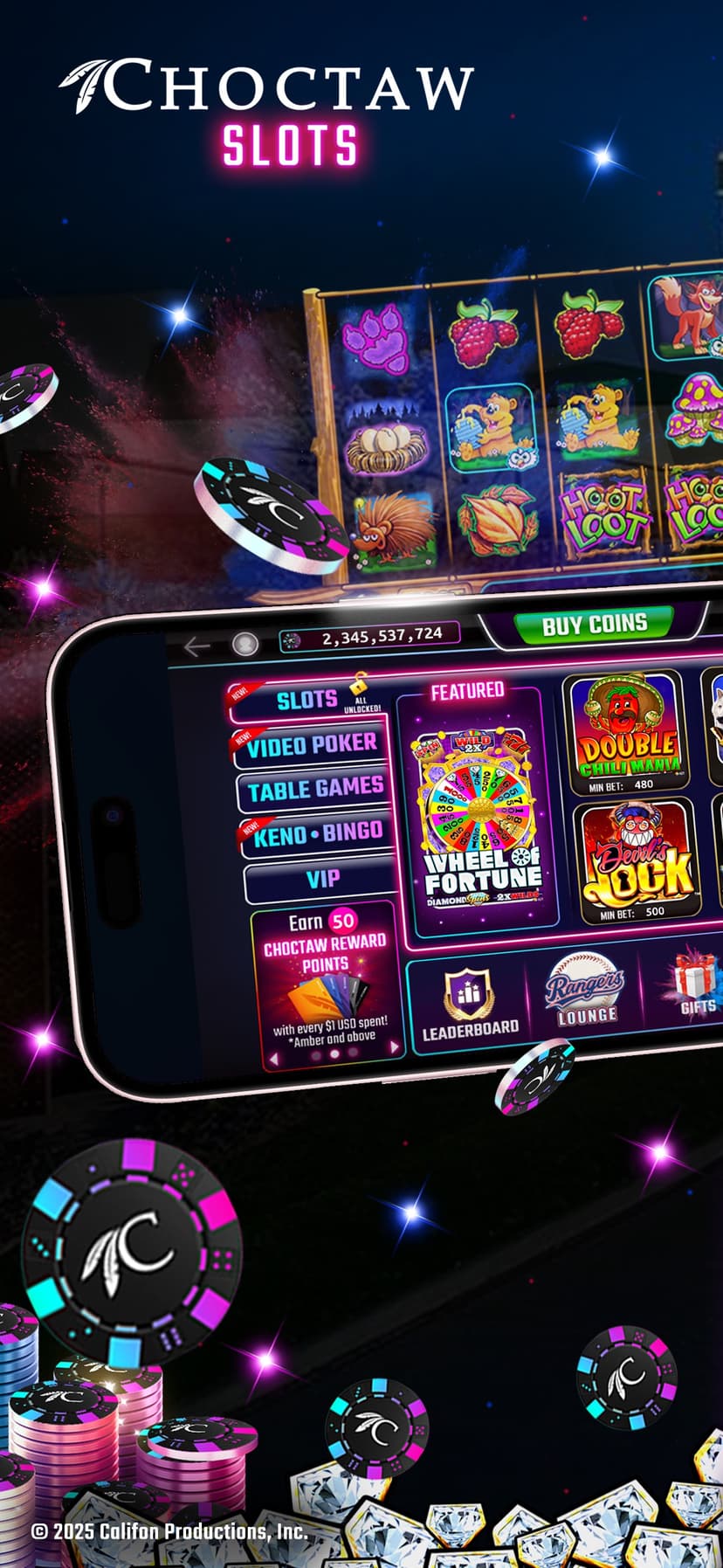 Choctaw Slots - Casino Games screenshot 1 - screenshot