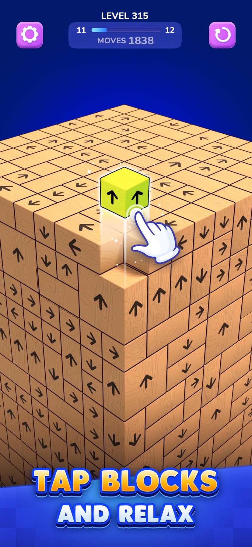 Block Away - Tap Out Puzzle screenshot 1 - screenshot
