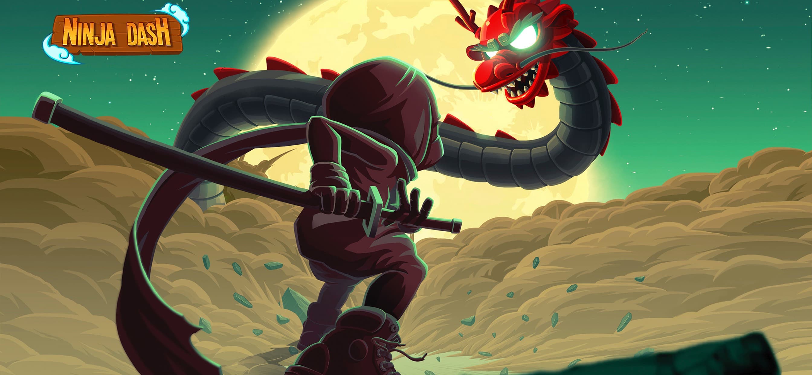 Ninja Dash - Run and Jump game screenshot 1 - screenshot