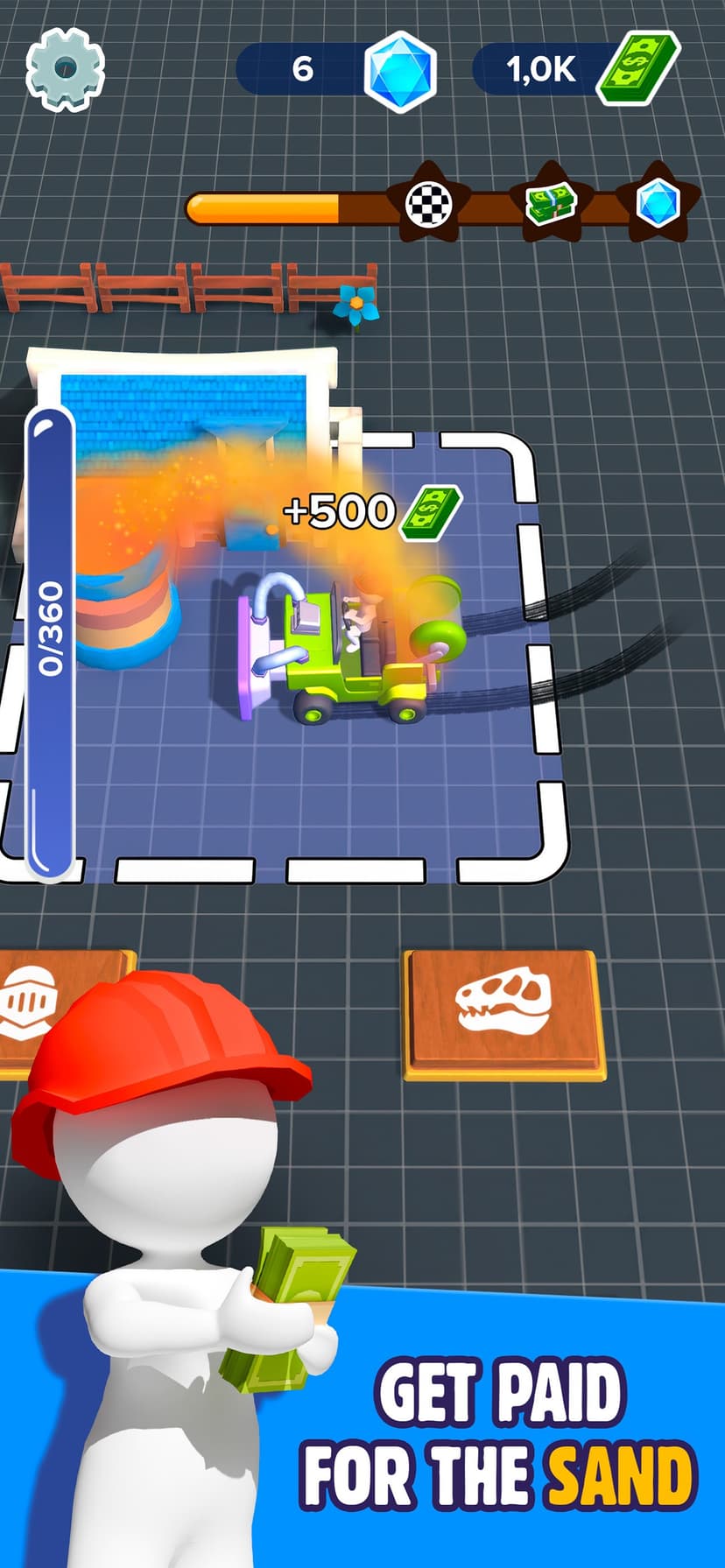 Sand Miner: Idle Mining Game screenshot 2 - screenshot