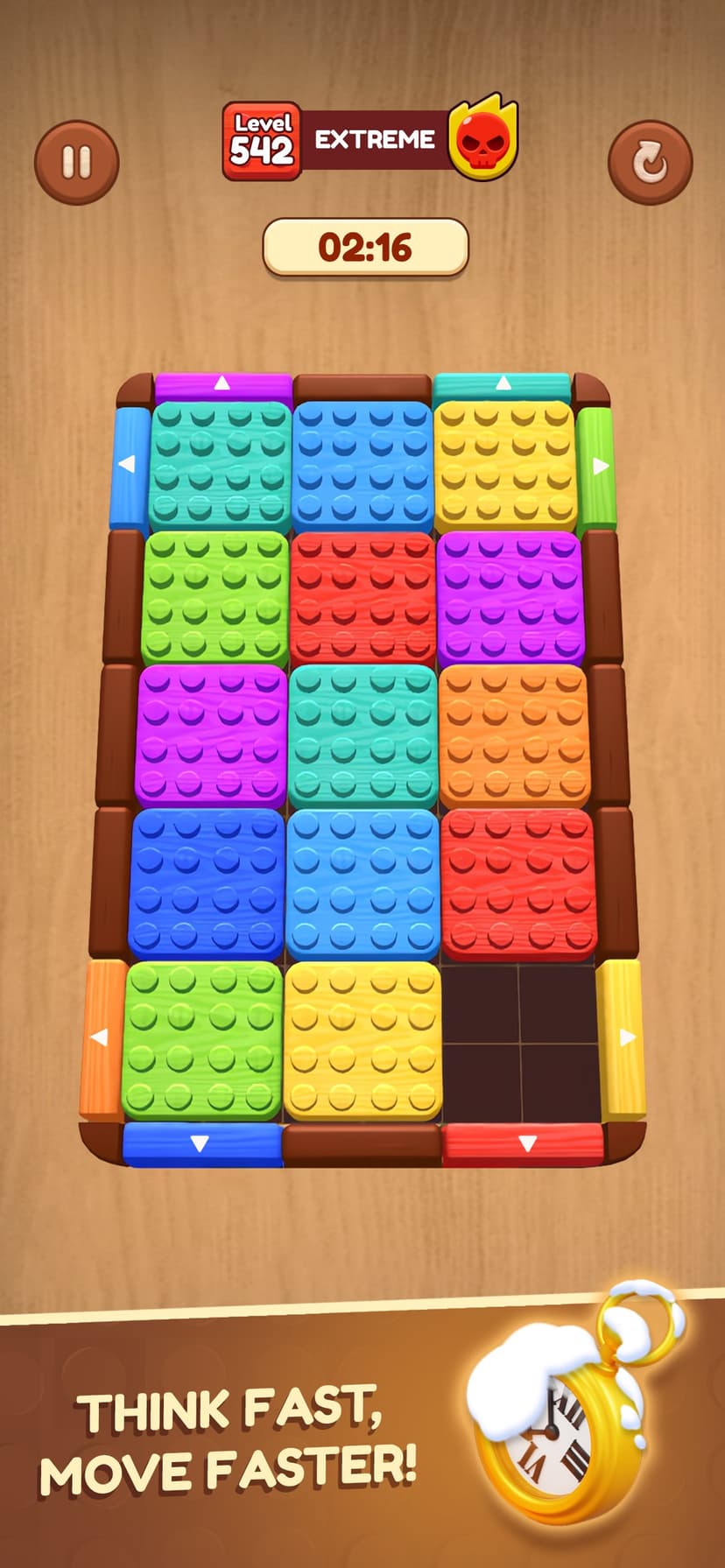 Wooden Slide: Block Escape screenshot 5 - screenshot