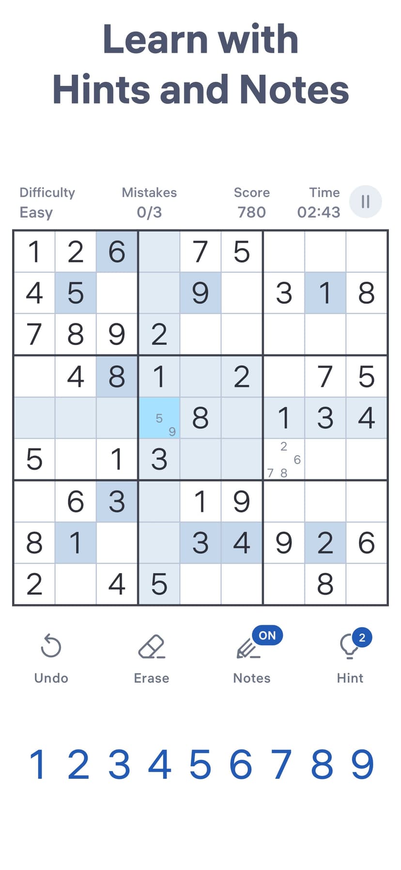 Sudoku.com - Number Games screenshot 6 - screenshot
