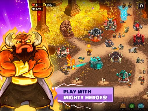 Kingdom Rush Vengeance TD Game screenshot 14 - screenshot
