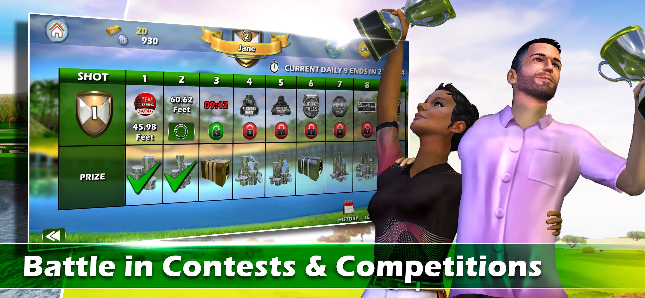 Golden Tee Golf: Online Games screenshot 3 - screenshot