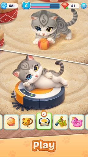 Meowment: Merge & Makeover screenshot 4 - screenshot