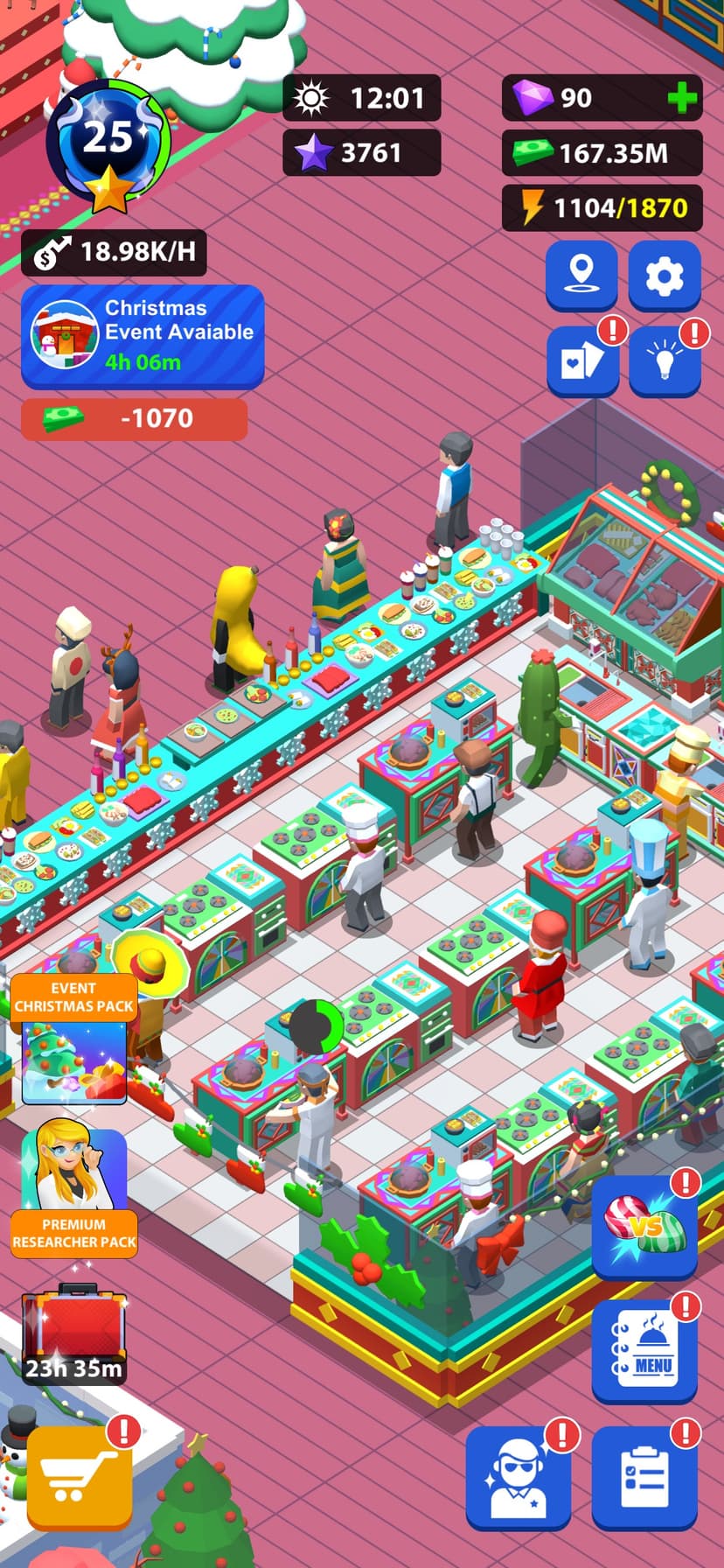 Dream Restaurant - Idle Tycoon screenshot 5 - screenshot