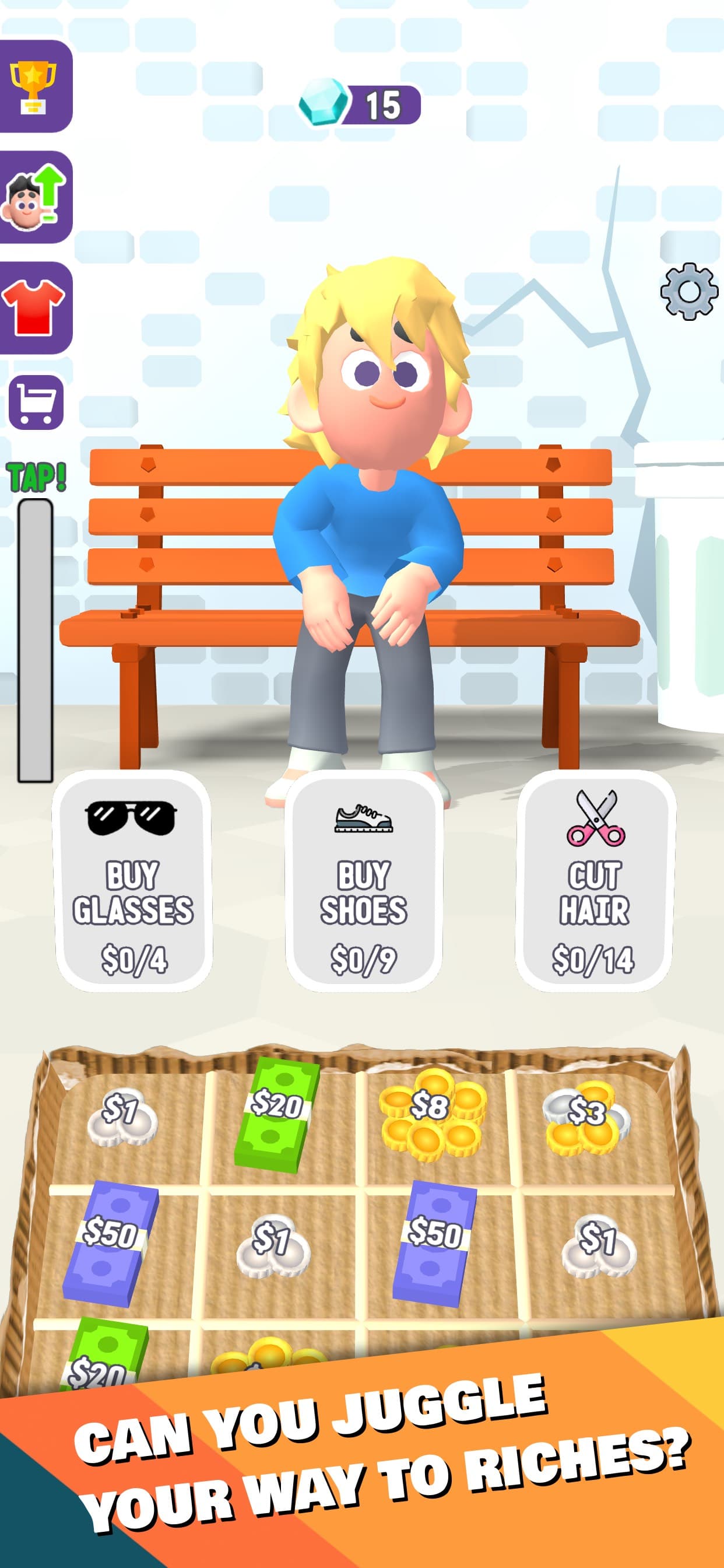 Street Life: Merge Tap Clicker screenshot 2 - screenshot