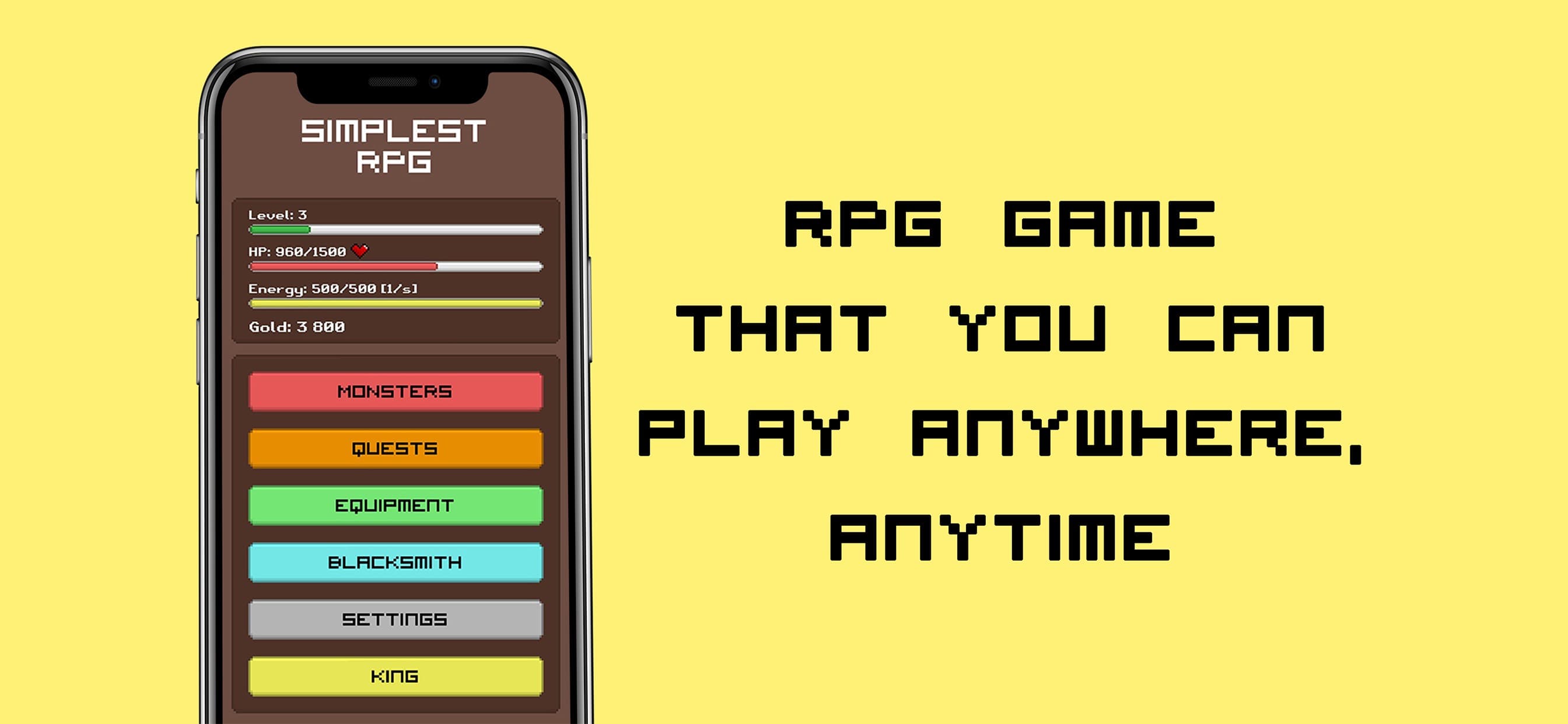 Simplest RPG Game - Text Story screenshot 5 - screenshot