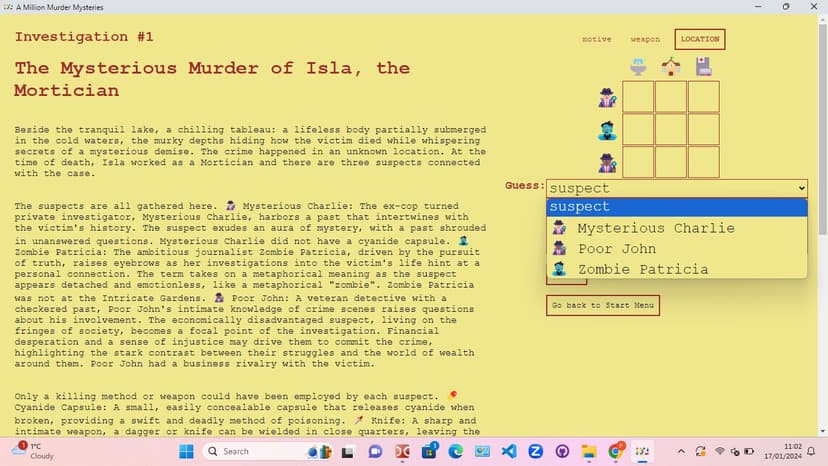 Null - screenshot