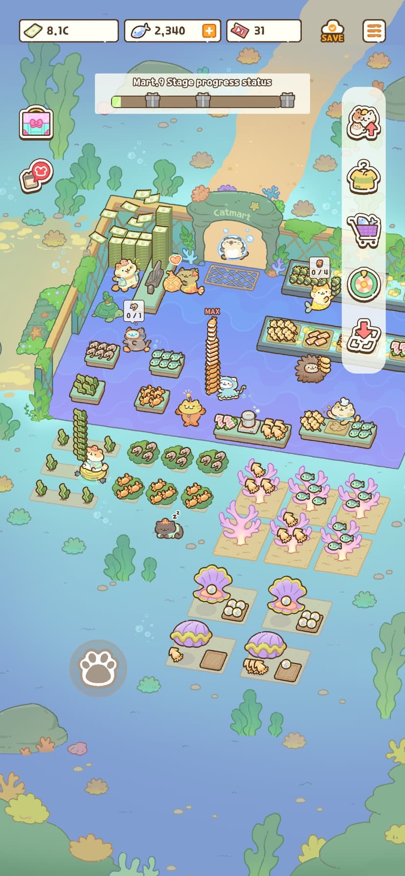 Cat Mart : Mini Market Tycoon screenshot 5 - screenshot