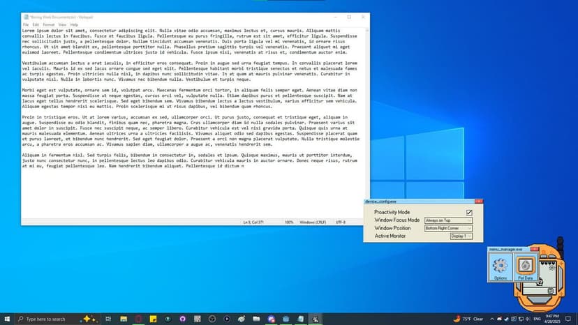 Null - screenshot