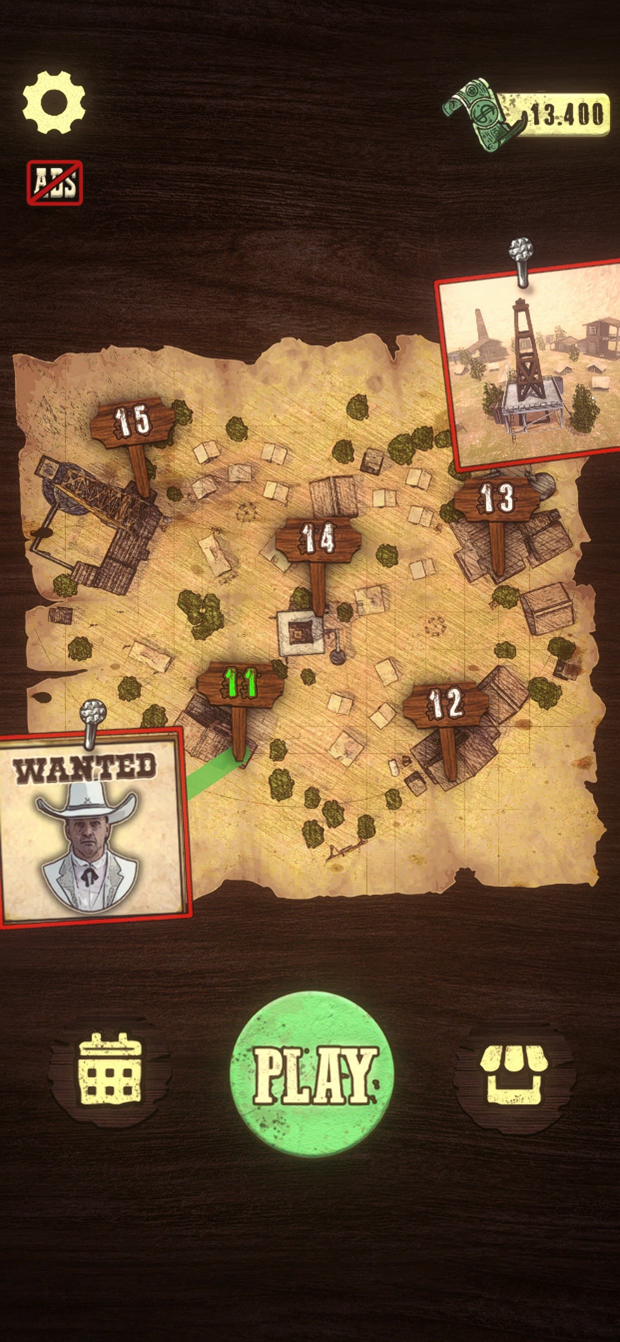 Wild West Sniper: Cowboy War screenshot 7 - screenshot