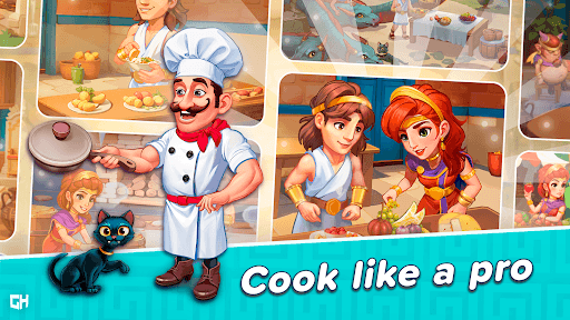 Greek Kitchen Frenzy: Dionysus screenshot 1 - screenshot