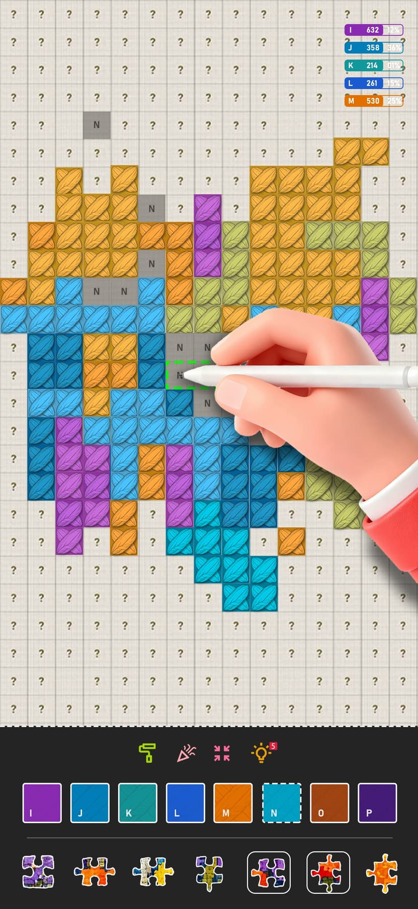 Jigsaw & Cross Stitch screenshot 5 - screenshot
