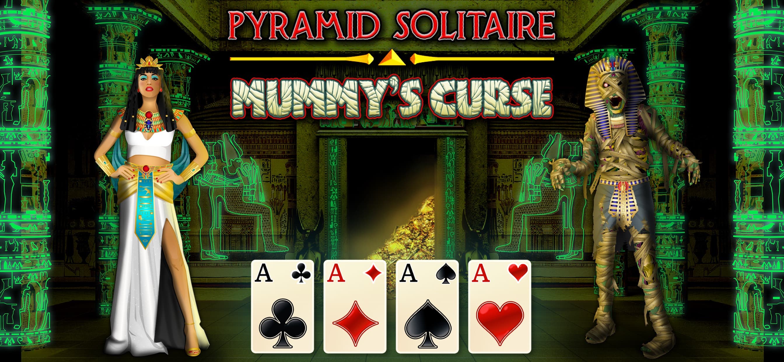 Pyramid Solitaire Mummys Curse screenshot 3 - screenshot