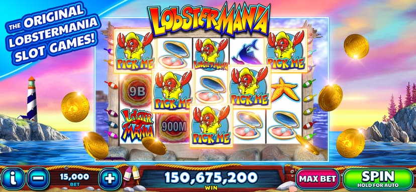 Lobstermania Slots Casino Game screenshot 1 - screenshot