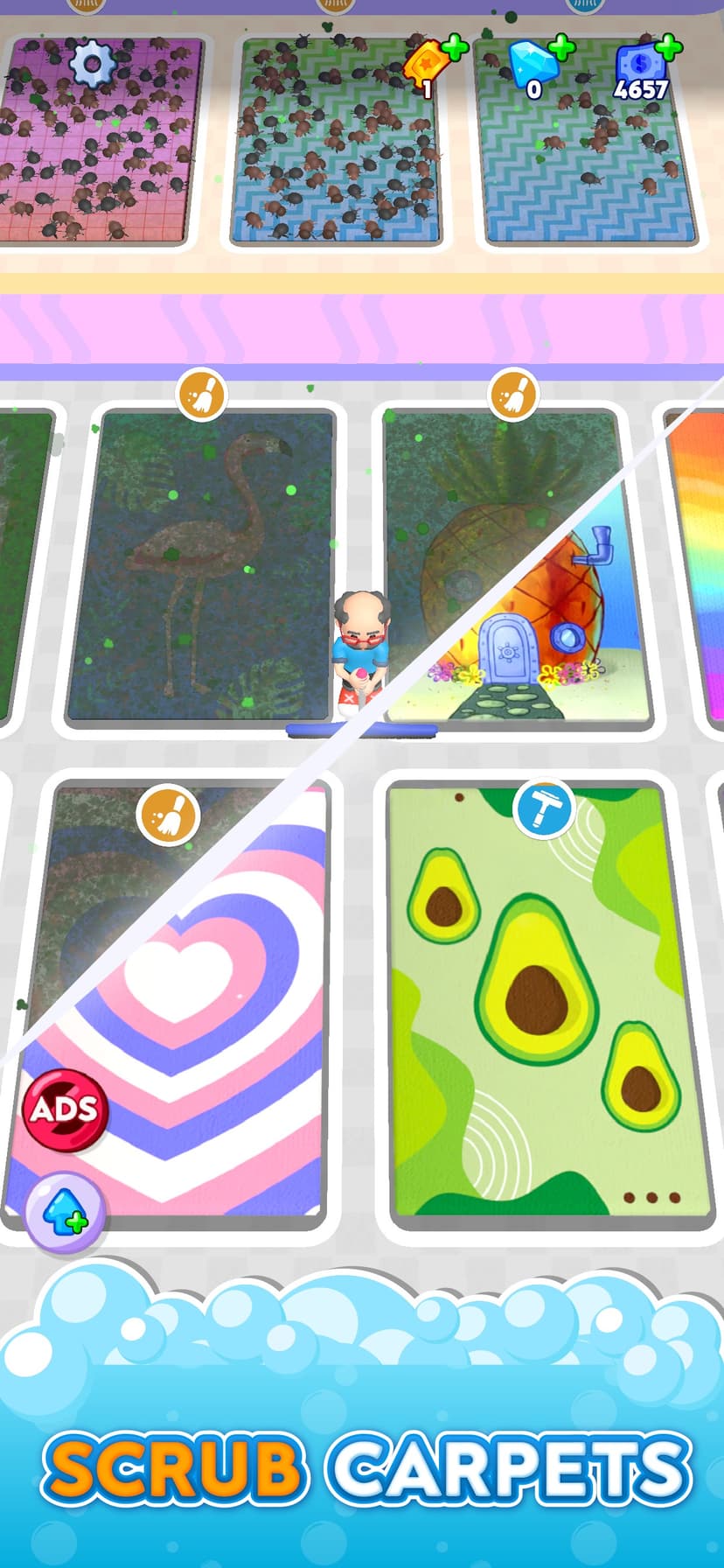 Laundry Rush - Idle Game screenshot 2 - screenshot