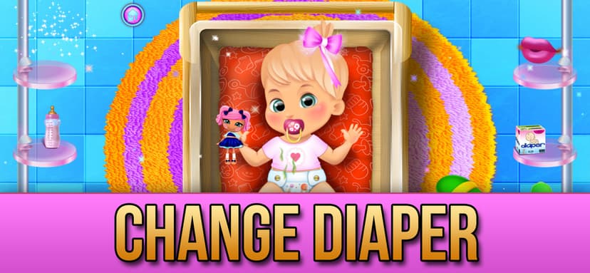 My New Baby Girl Story Games screenshot 9 - screenshot
