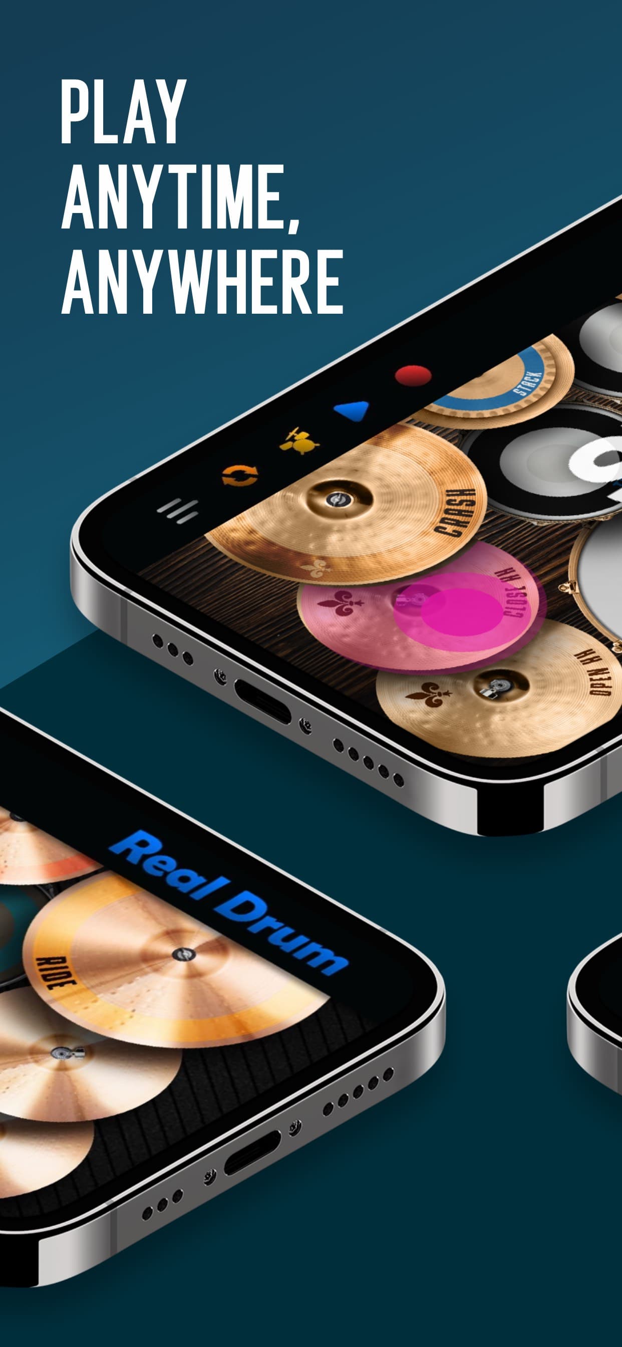 Real Drum: electronic drum set screenshot 2 - screenshot