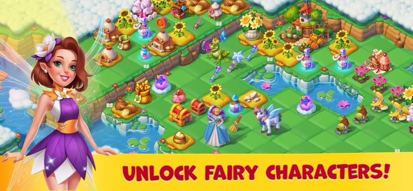 Fairyland: Merge & Magic screenshot 1 - screenshot
