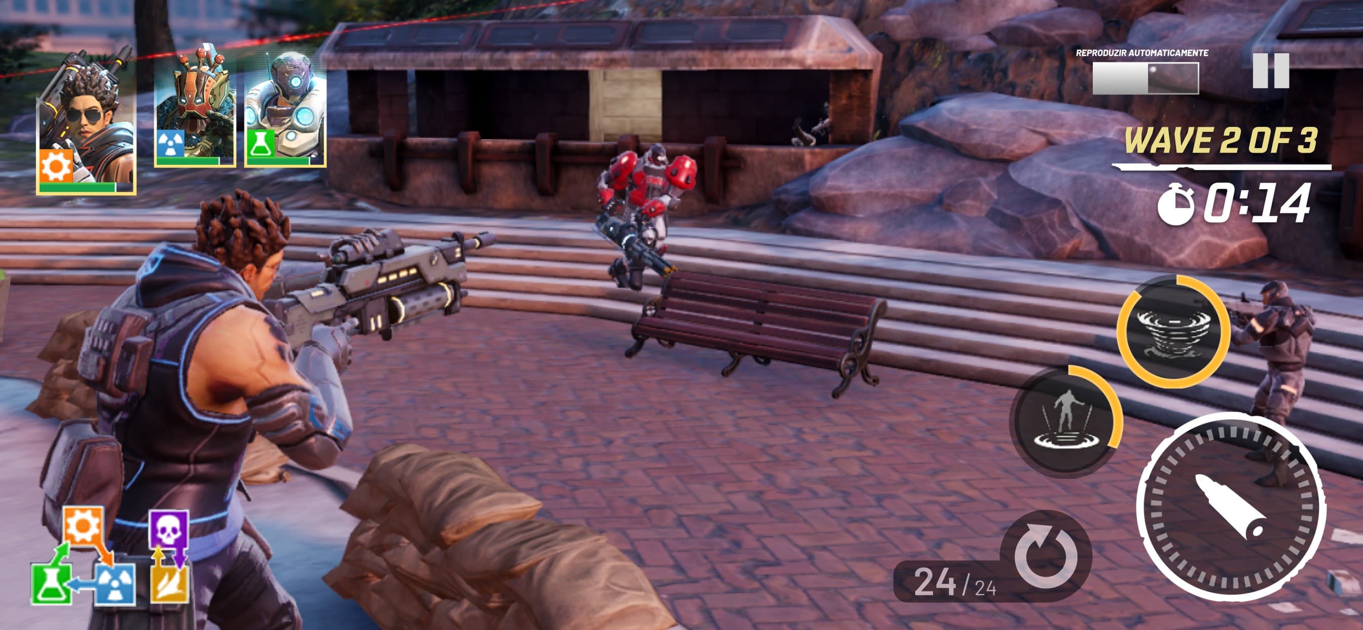 Hero Hunters - 3D Shooter wars screenshot 3 - screenshot