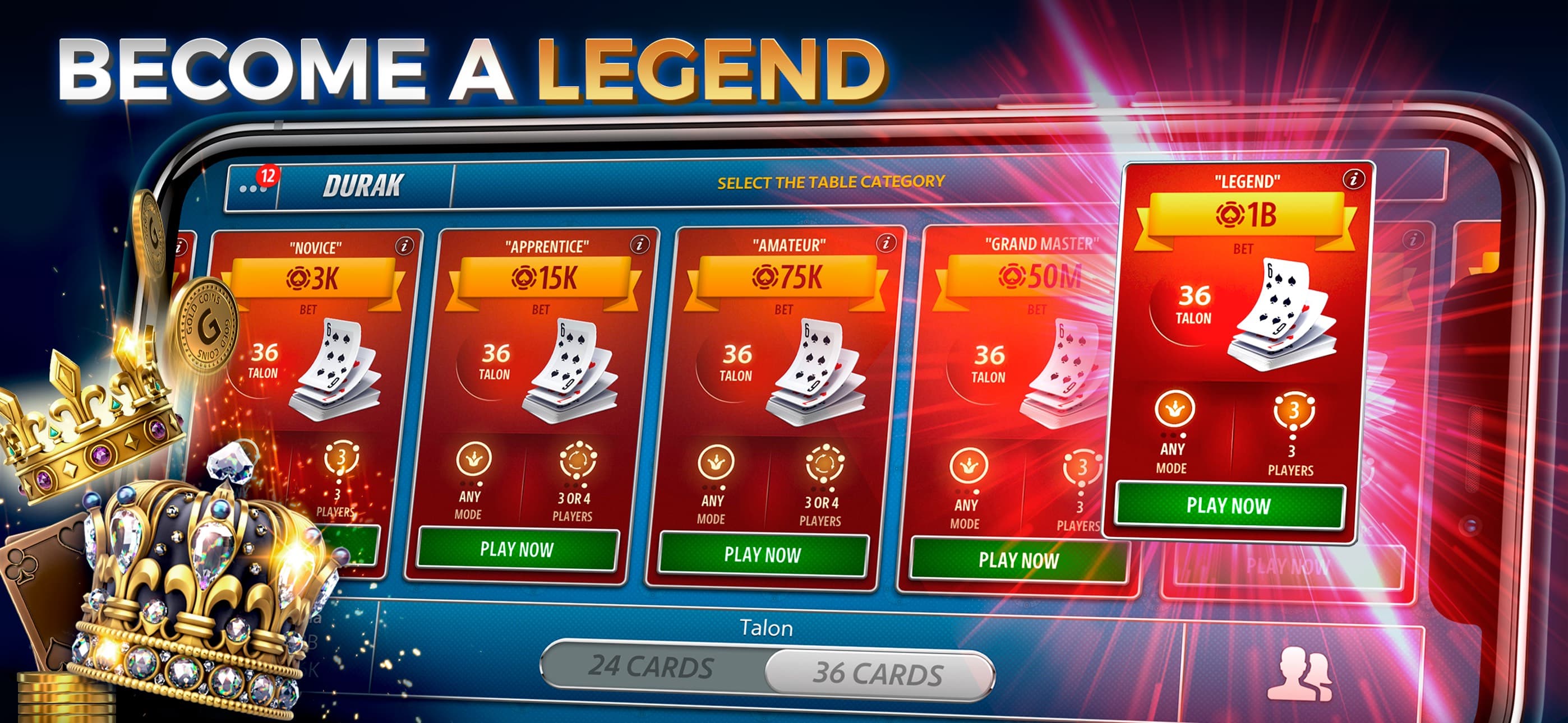 Durak Online by Pokerist screenshot 1 - screenshot