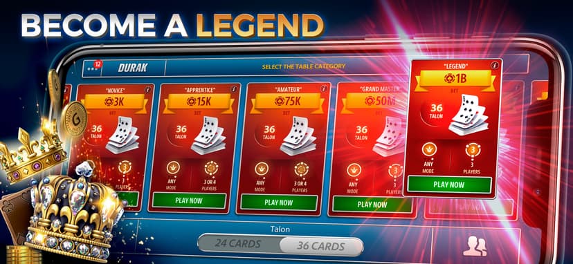 Durak Online by Pokerist screenshot 1 - screenshot