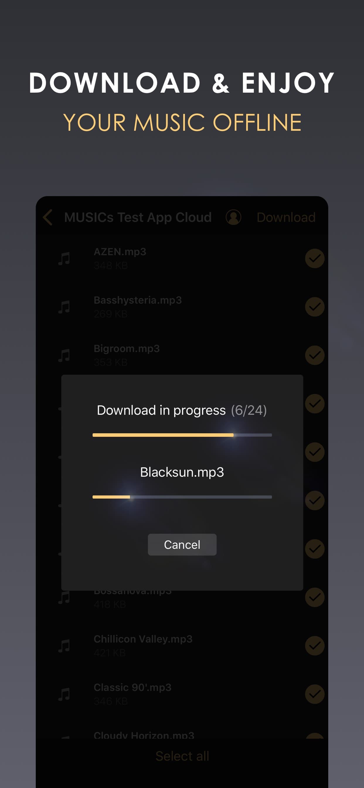 Equalizer+ HD music player screenshot 6 - screenshot