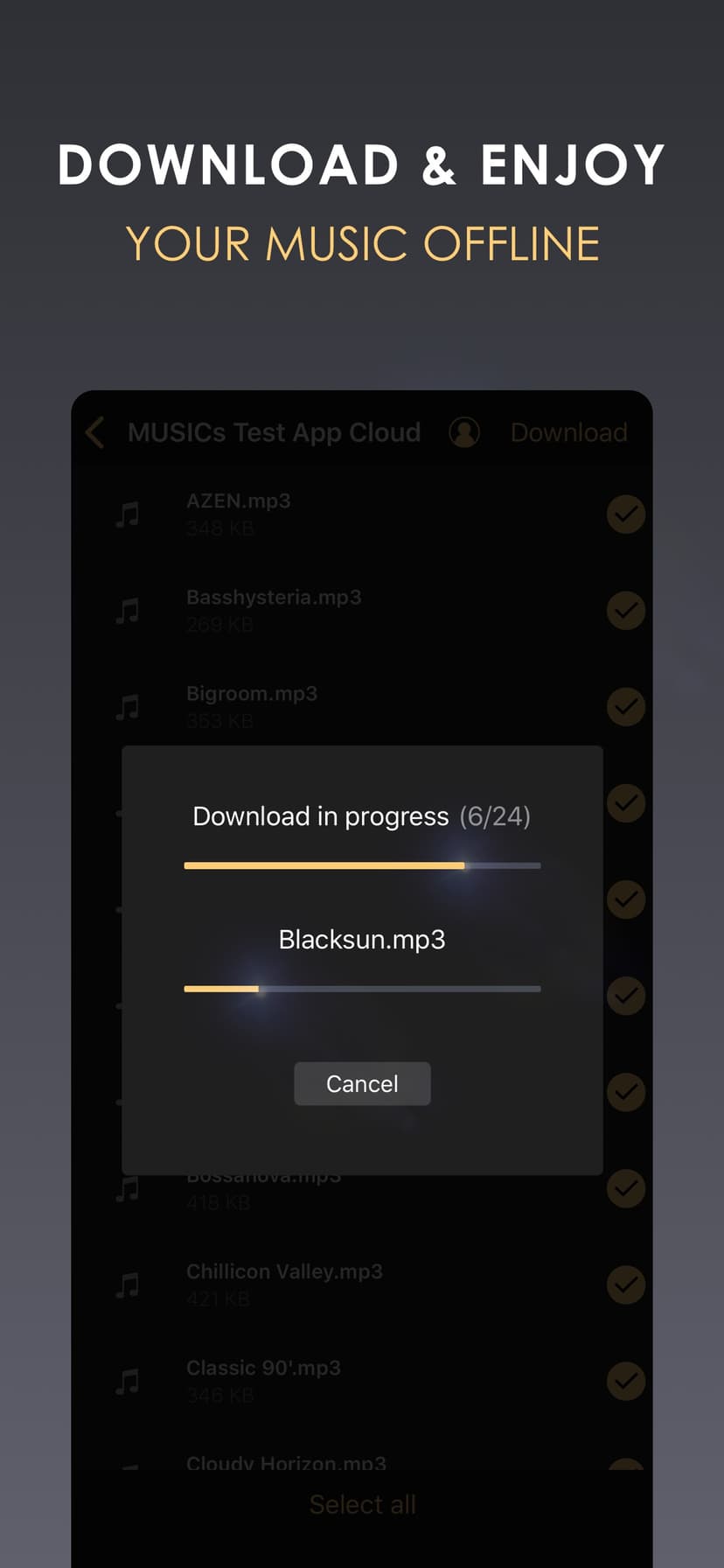 Equalizer+ HD music player screenshot 6 - screenshot