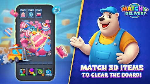 Match Delivery Triple Match 3D screenshot 6 - screenshot