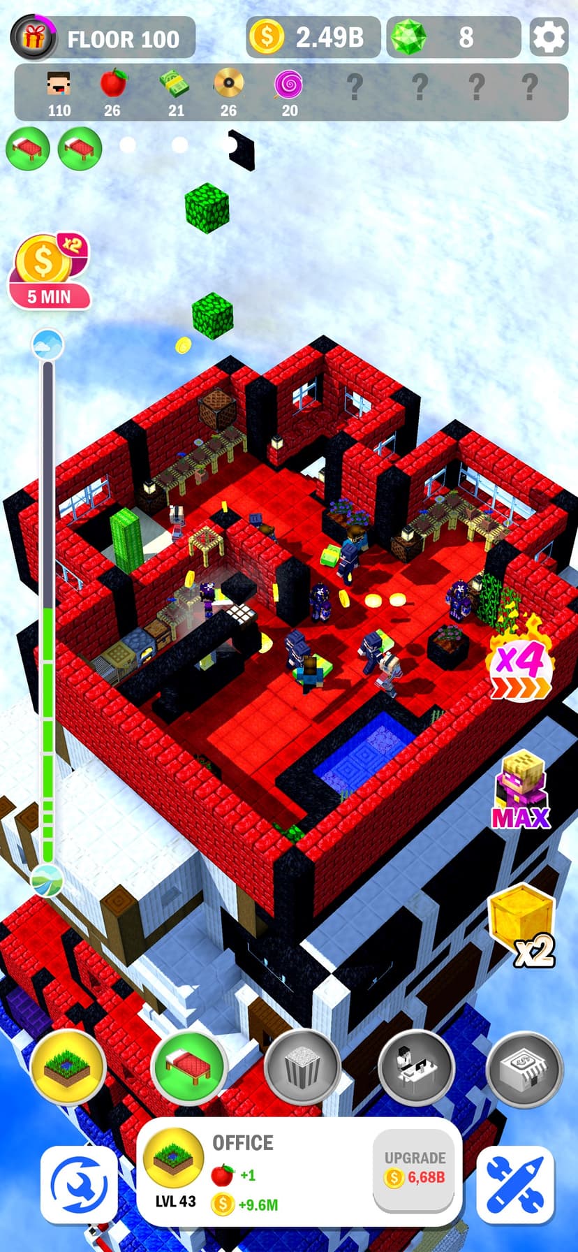 Tower Craft 3D - Idle Building screenshot 4 - screenshot